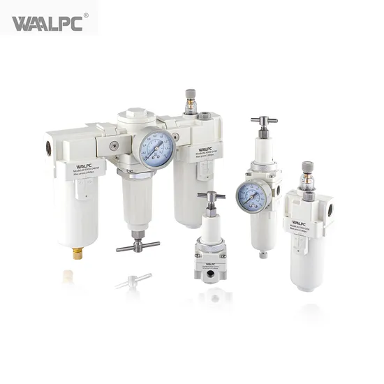 1/2'' 16bar Pneumatic Aluminum Alloy Air Filter Regulator Low Temperature Cryogenic -40~60º C Pressure Reducing Valve Heavy Industrial Frl